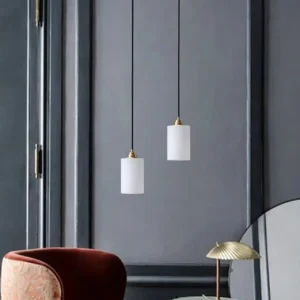 Scandinavian Alabaster Pendant Light PA002 1