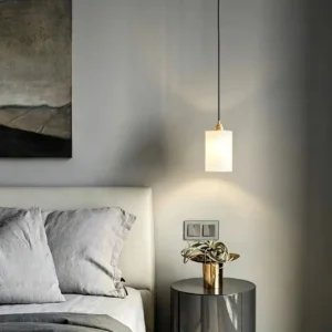 Scandinavian Alabaster Pendant Light PA002 2