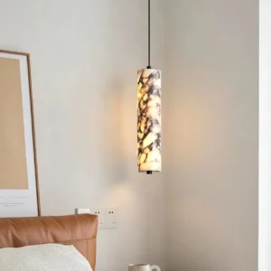 Modern Marble Cylinder Pendant Light PB002 3