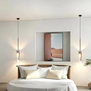 Modern Marble Tube Pendant Light PB004 4