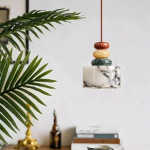 Contemporary Marble Pendant Light PB006 6