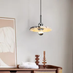 Modern Marble Disc Pendant Light PB008 3