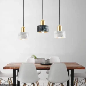 Minimalist Marble Pendant Light PB016 6