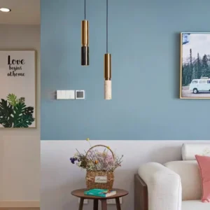 Modern Marble Cylinder Pendant Light PB017 2