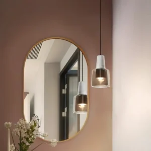 Modern Glass & Marble Pendant Light PB022 2