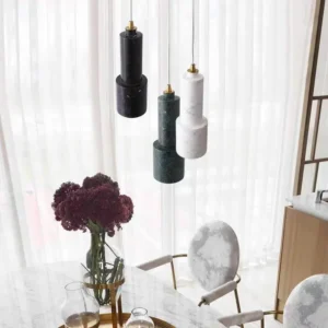Modern Marble Column Pendant Light PB023 4