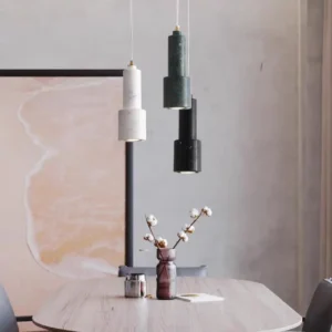 Modern Marble Column Pendant Light PB023 6