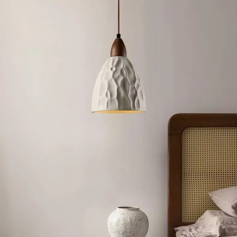 Wabi-Sabi Concrete Dome Pendant Light PC001 5