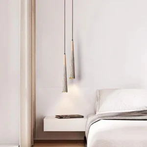 Minimalist Concrete Hanging Pendant Light PC003 5