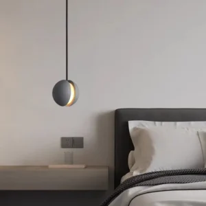 Modern Concrete Sphere Pendant Light PC007 2