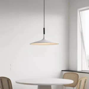 Minimalist Concrete Disc Pendant Light PC010 3