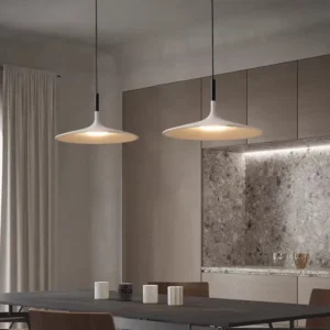 Minimalist Concrete Disc Pendant Light PC010 4
