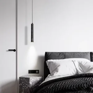 Modern Concrete Cylinder Pendant Light PC011 1