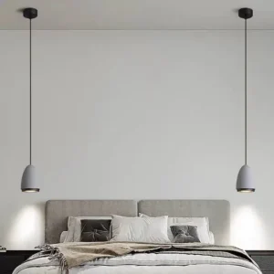 Scandinavian Concrete Bell Pendant Light PC016 5