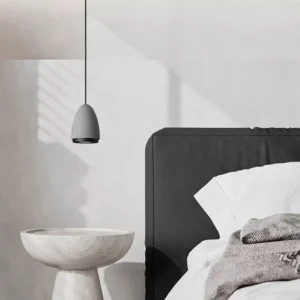 Scandinavian Concrete Bell Pendant Light PC016 7