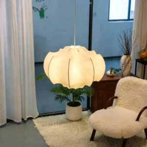 Modern Silk Pendant Light P5001 3