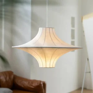 Modern Silk Hourglass Pendant Light P5004 8