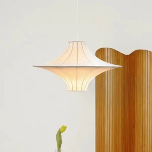 Modern Silk Hourglass Pendant Light P5004 6