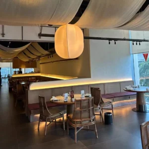 Organic Modern Silk Pendant Light P5007 2