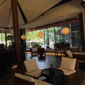 Modern Natural Silk Globe Pendant Light P5013 2