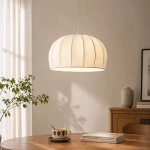 Modern Silk Dome Pendant Lamp P5025 3