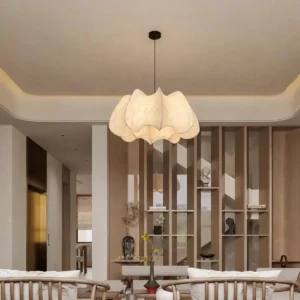 Modern Handmade Silk Pendant Light P5026 1