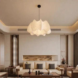 Modern Handmade Silk Pendant Light P5026 2