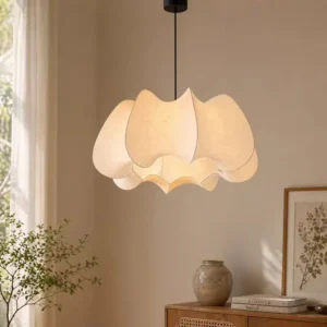 Modern Handmade Silk Pendant Light P5026 4