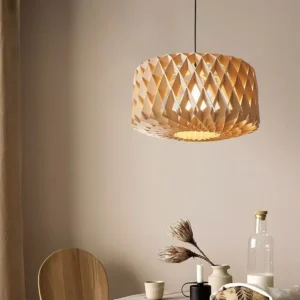 Aurora Wooden Pendant Light PD002 6