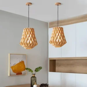 Aurora Wooden Pendant Light PD002 9