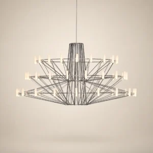 Modern Geometric Led Chandelier BP2018