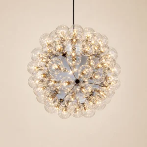 Contemporary Glass Globe Chandelier BP2019
