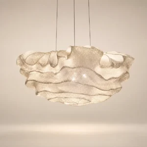 Sculptural Stainless Steel Pendant Chandelier BP2029