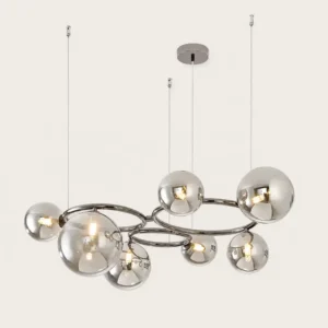 Modern Glass Globe Chandelier BP2040