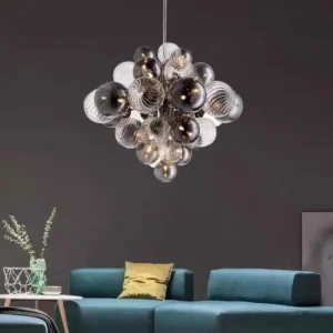 Luxury Glass Globe Chandelier BP2016 1