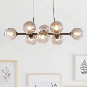 Mid Century Glass Chandelier BP2017 3