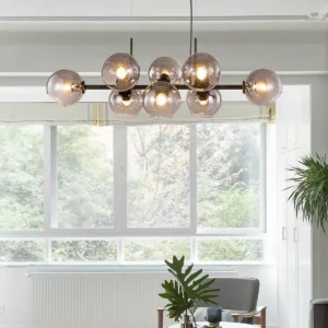 Mid Century Glass Chandelier BP2017 5