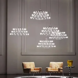 Modern Geometric Led Chandelier BP2018 1