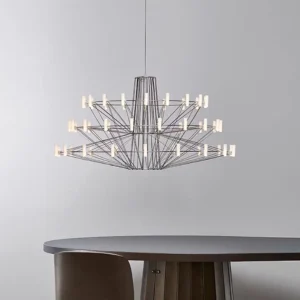 Modern Geometric Led Chandelier BP2018 4
