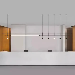 Architectural Modern Linear Chandelier BP2021 1