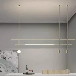 Architectural Modern Linear Chandelier BP2021 4