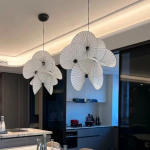 Modern Fabric Petal Chandelier BP2024 3