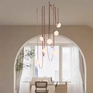 Contemporary Multi Drop Chandelier BP2025 1