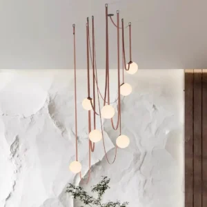 Contemporary Multi Drop Chandelier BP2025 6