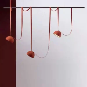 Modern Leather & Metal LED Chandelier BP2026 3