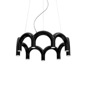 Postmodern Arch LED Pendant Chandelier BP2028 11