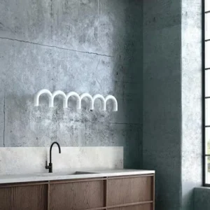 Postmodern Arch LED Pendant Chandelier BP2028 4
