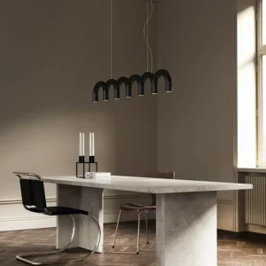 Postmodern Arch LED Pendant Chandelier BP2028 7