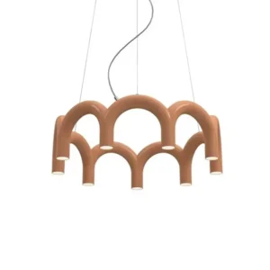 Postmodern Arch LED Pendant Chandelier BP2028 8
