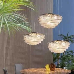 Sculptural Stainless Steel Pendant Chandelier BP2029 2